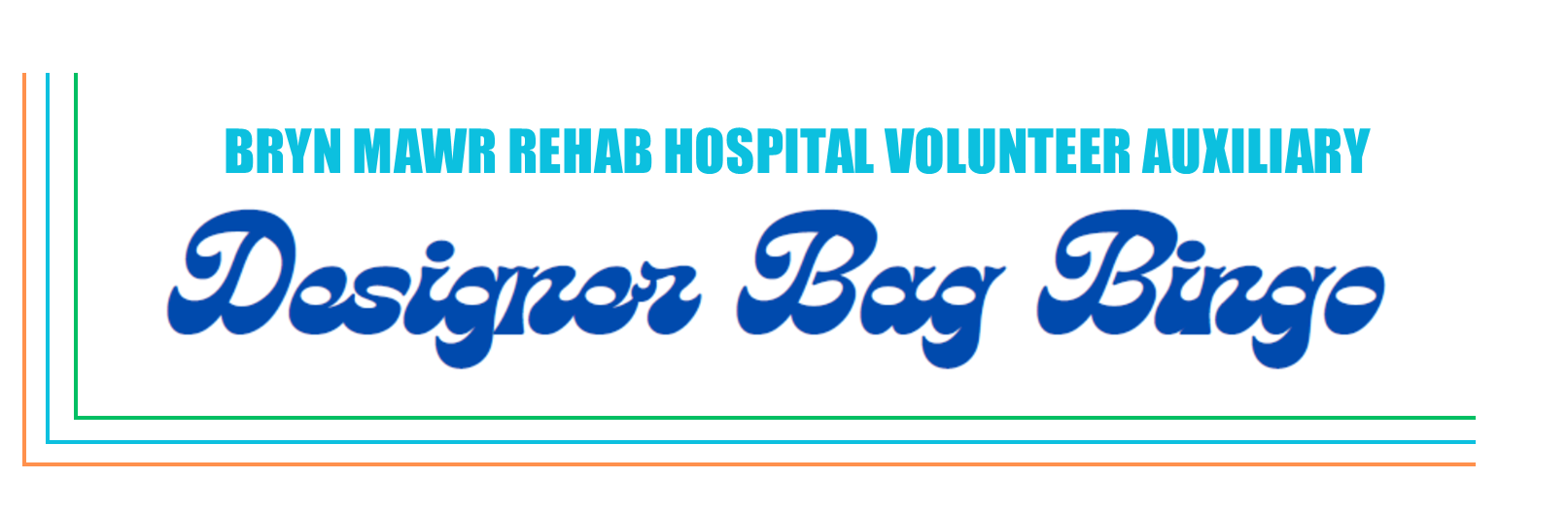 BMRH Volunteer Auxiliary Designer Bag Bingo